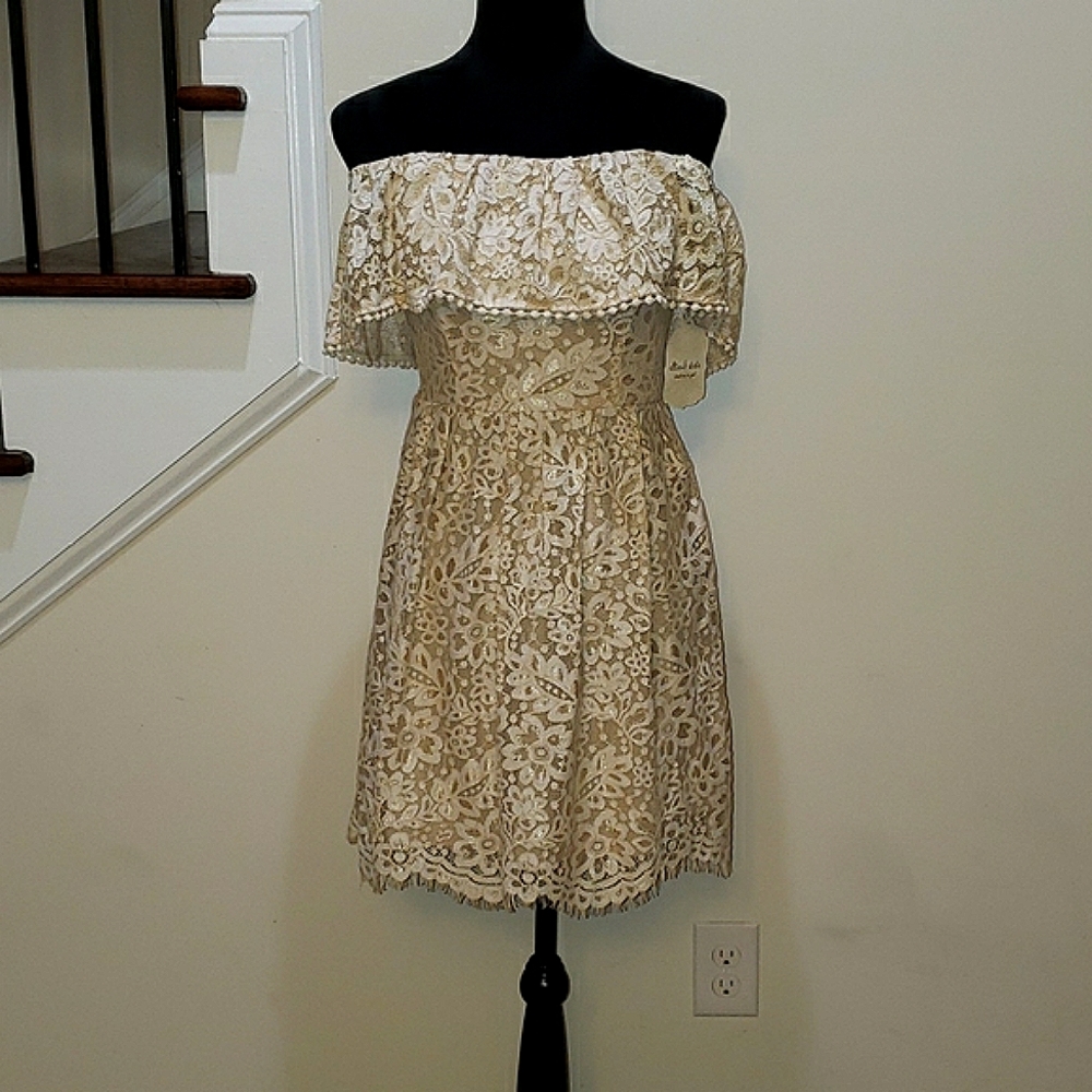 NEW! Altard State cream lace dress